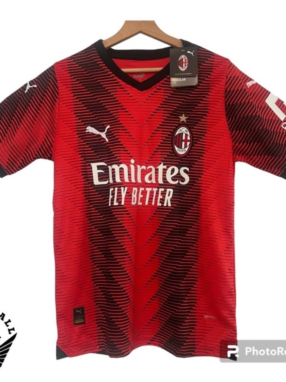 AC Milan Home Jersey 23/24 #10 R. Leão